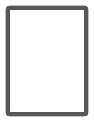 Dark Gray Rounded Thick Line Border