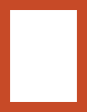 Dark Orange Solid Border