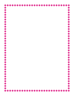 border line clip art pink