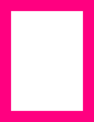 Hot Pink Solid Border