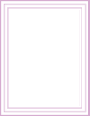 Lavender Concentric Line Border