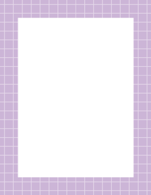 Lavender Graph Check Border