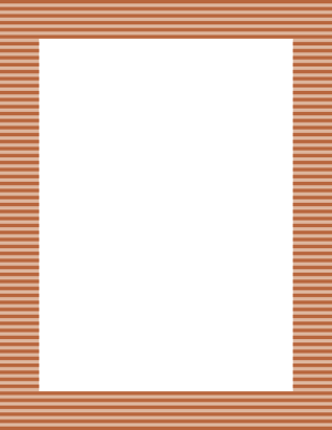 Light Brown Mini Horizontal Striped Border