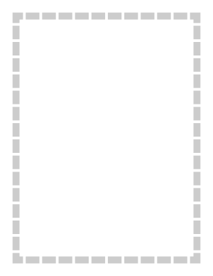 Light Gray Thick Dashed Line Border