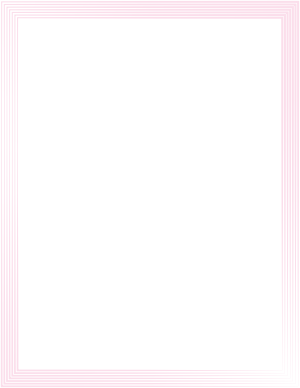 Light Pink Concentric Gradient Line Border