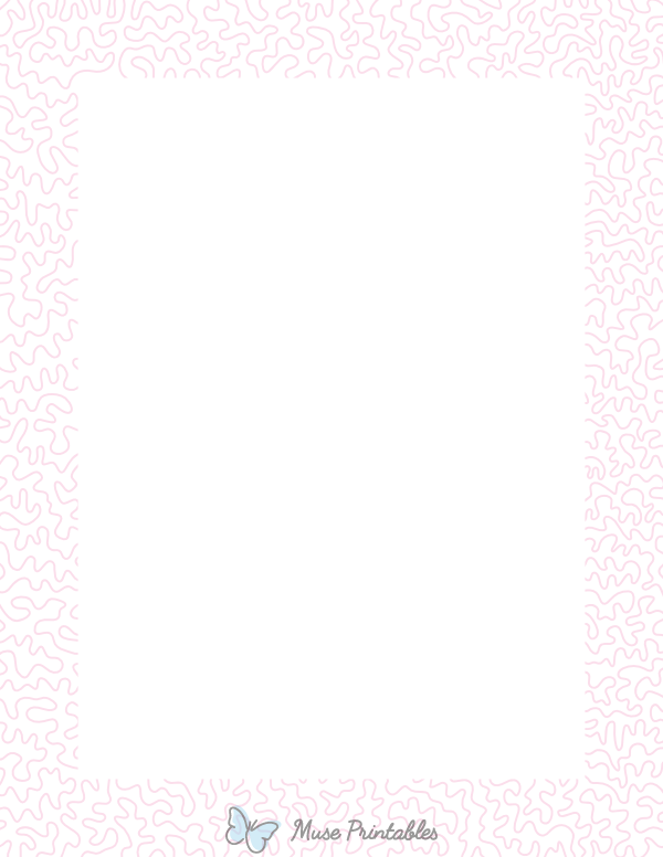 elegant pink borders