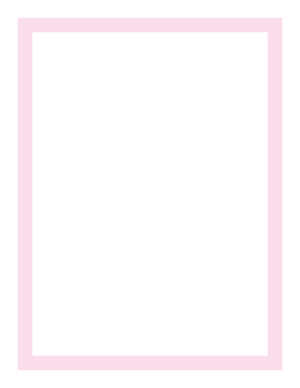Light Pink Thick Line Border