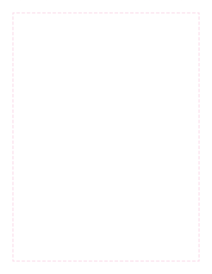 Light Pink Thin Dashed Line Border