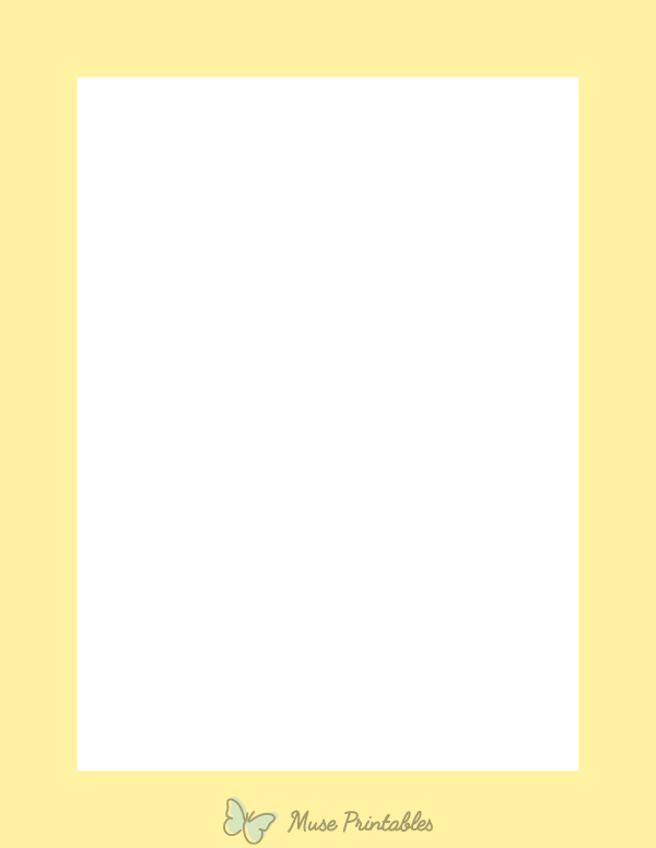 Light Yellow Solid Border