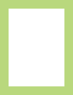 Mint Green Solid Border
