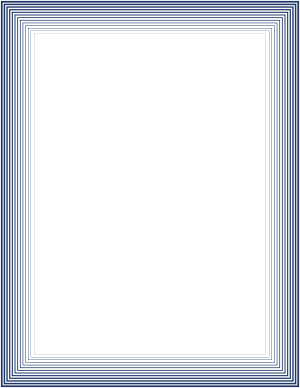 Navy Blue Concentric Line Border