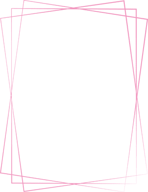 Pink Overlapping Line Border