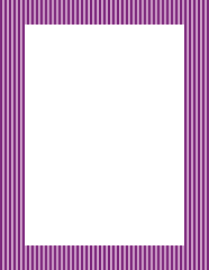 Purple Mini Vertical Striped Border