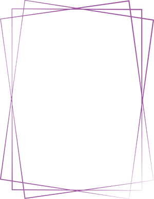 Purple Overlapping Line Border