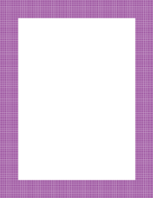 Purple Pin Check Border