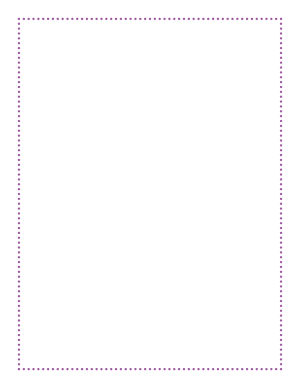 Purple Thin Dotted Line Border