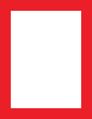 Red Solid Border
