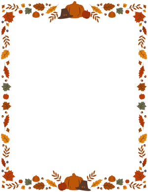 Thanksgiving Border