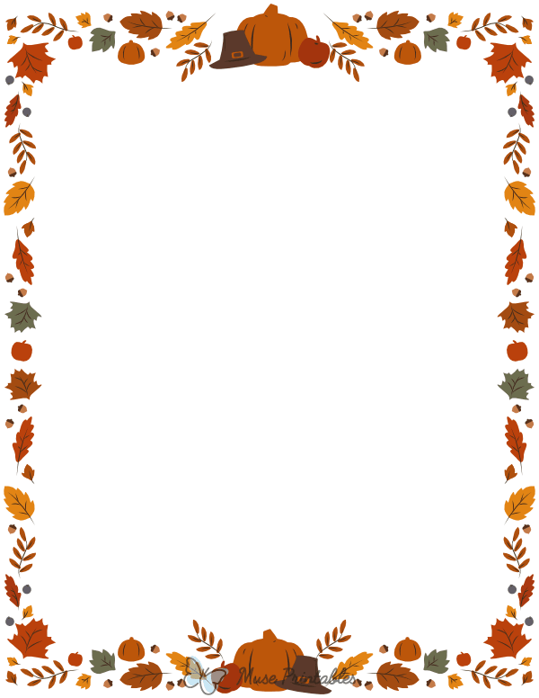 Thanksgiving Border