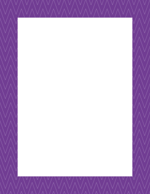 Violet Pinstripe Chevron Border