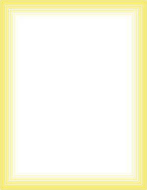 Yellow Concentric Line Border