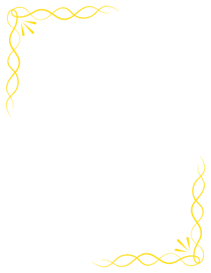 Yellow Simple Knot Border