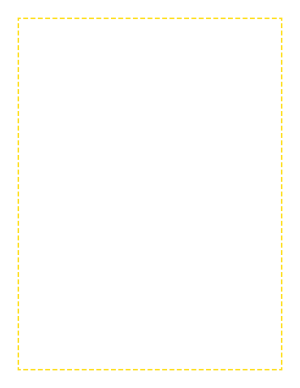 Yellow Thin Dashed Line Border