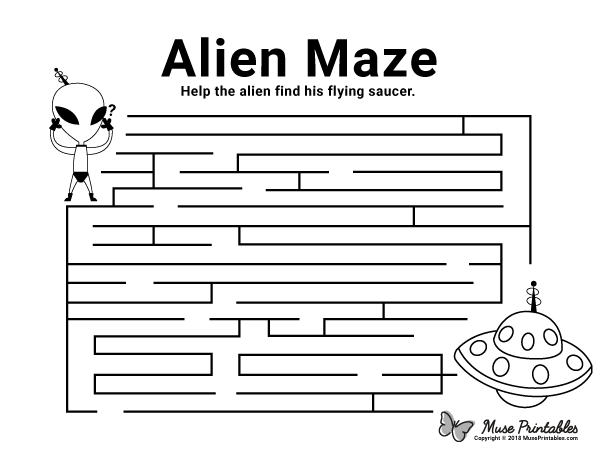 Alien Maze - easy