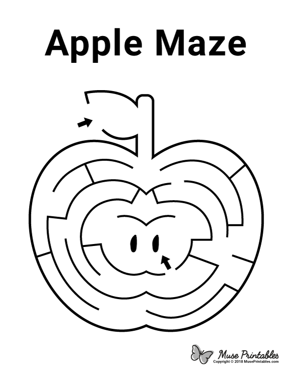 Apple Maze - easy