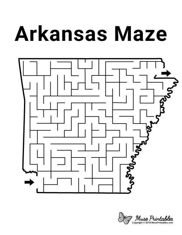 Arkansas Maze - easy