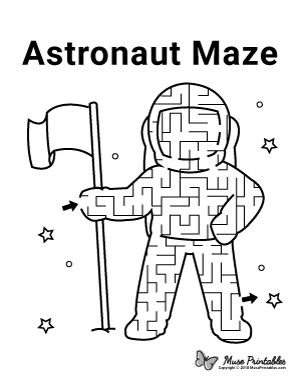 Astronaut Maze
