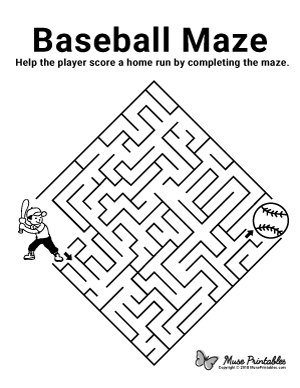 Baseball Maze