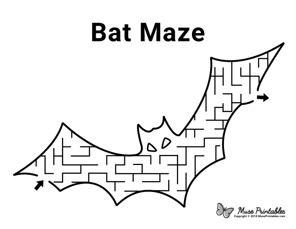 Bat Maze - easy