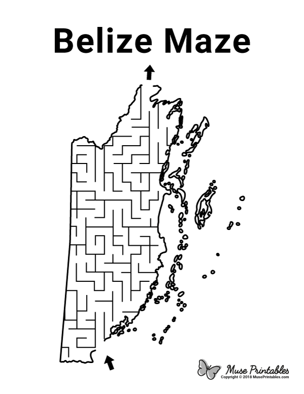 Belize Maze - easy