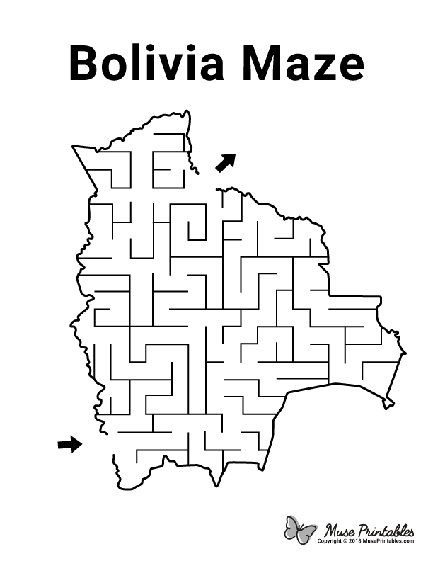 Bolivia Maze - easy