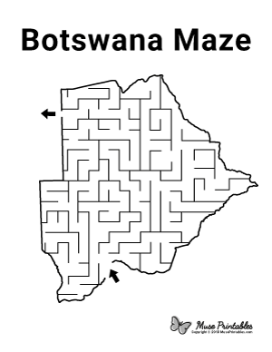 Botswana Maze