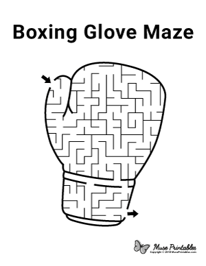 Boxing Glove Maze