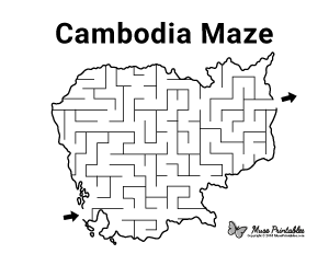 Cambodia Maze