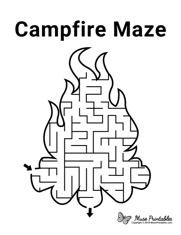 Campfire Maze - easy