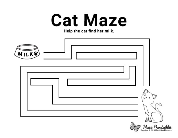 Cat Maze - easy