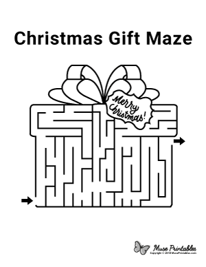 Christmas Gift Maze