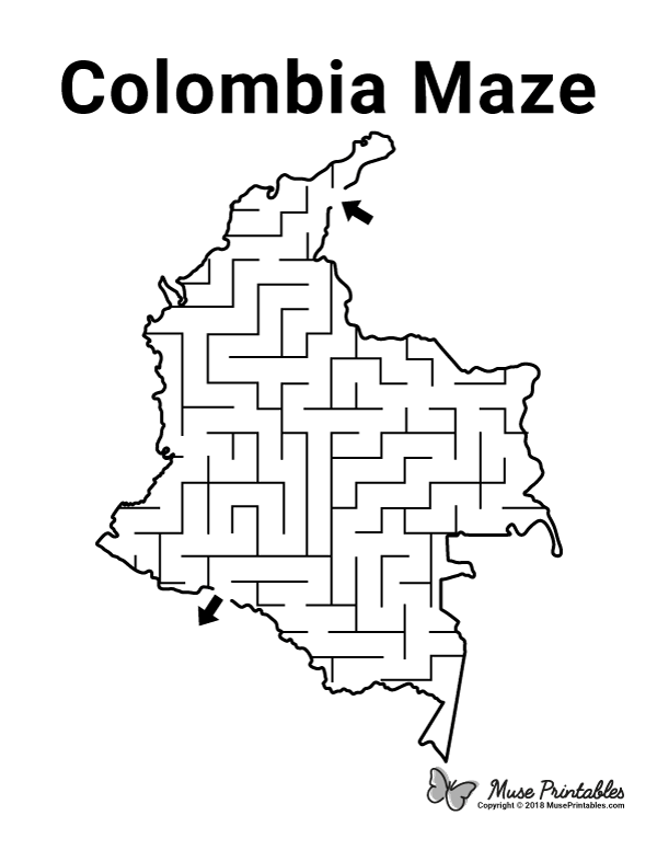 Colombia Maze - easy