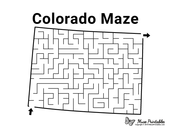 Colorado Maze - easy