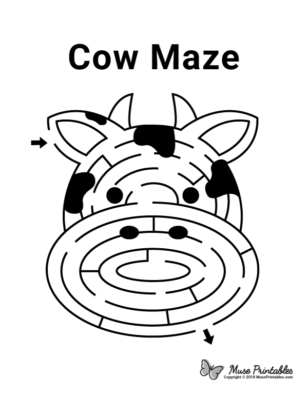 Cow Maze - easy