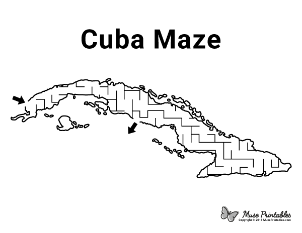 Cuba Maze - easy