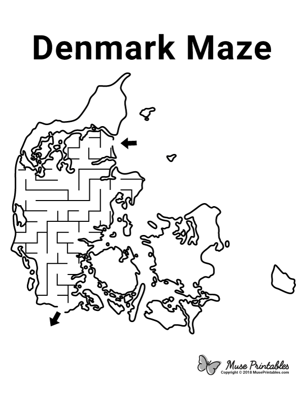Denmark Maze - easy