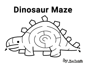 Dinosaur Maze
