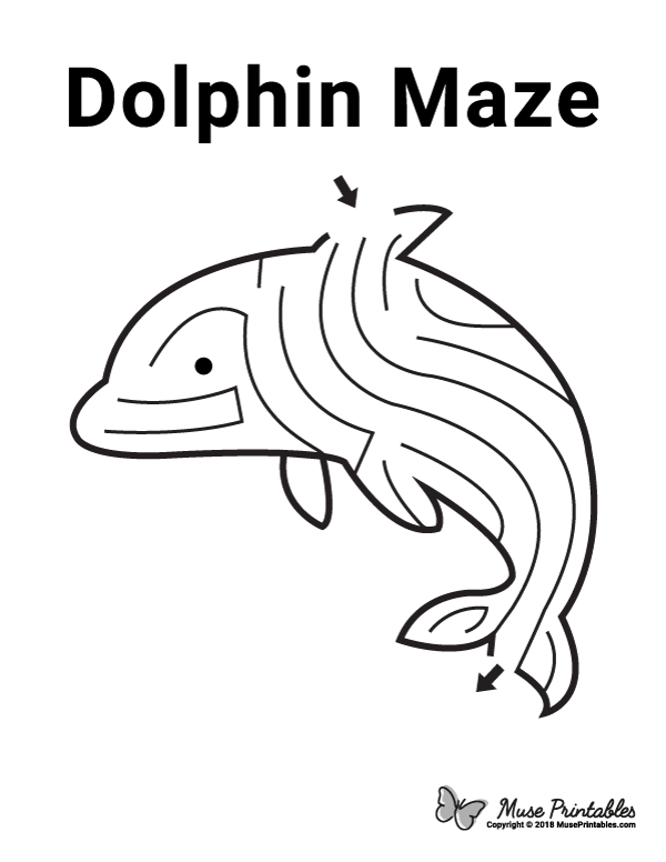 Dolphin Maze - easy