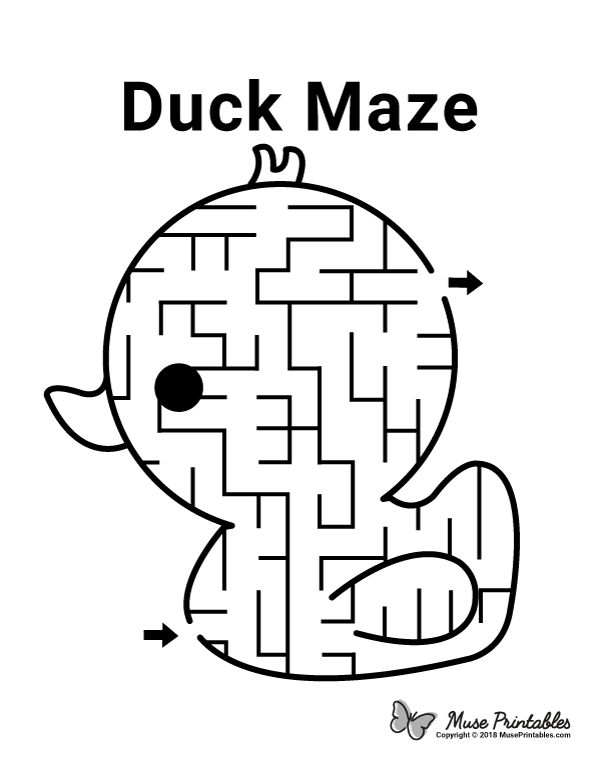 Duck Maze - easy