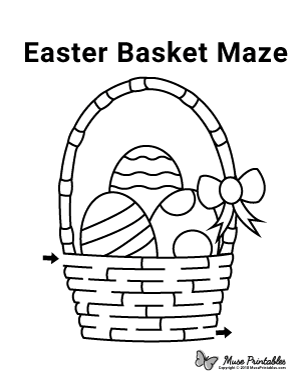 Easter Basket Maze
